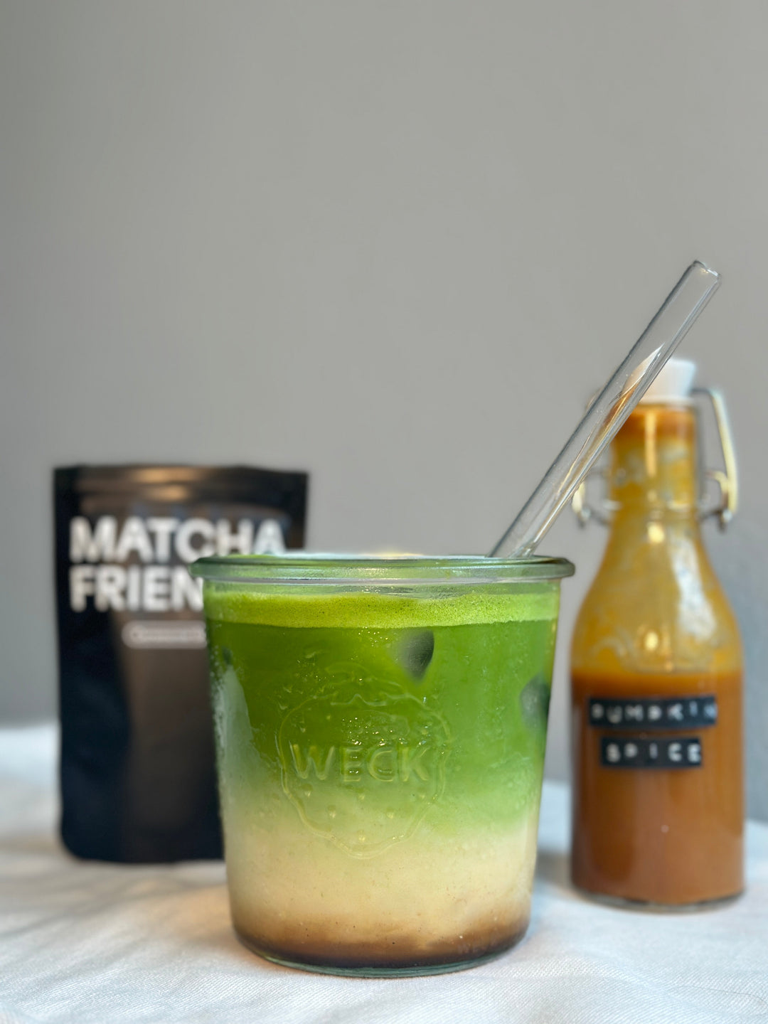 Matcha Pumpkin Spice Latte