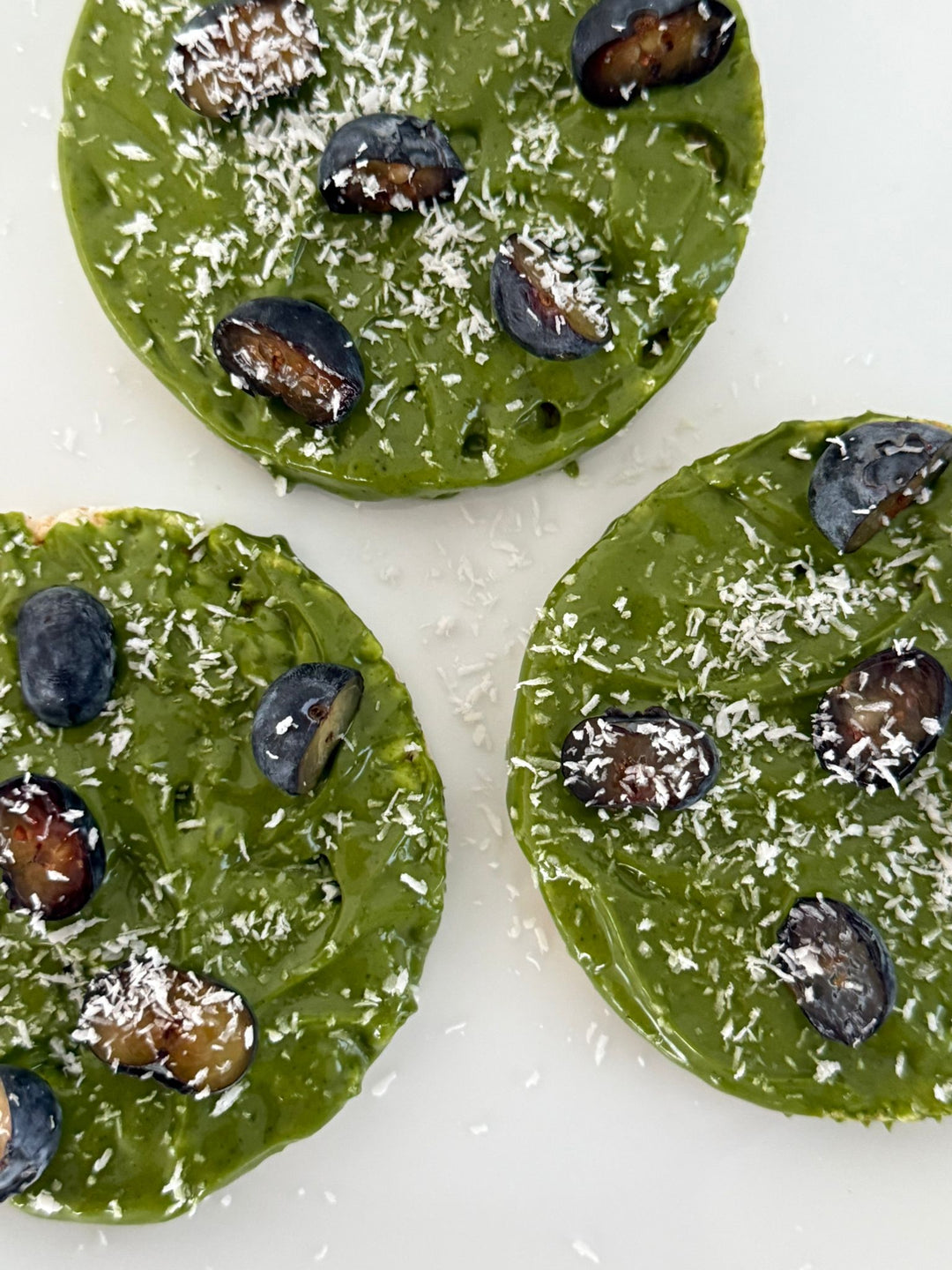 Matcha Rice Waffeln