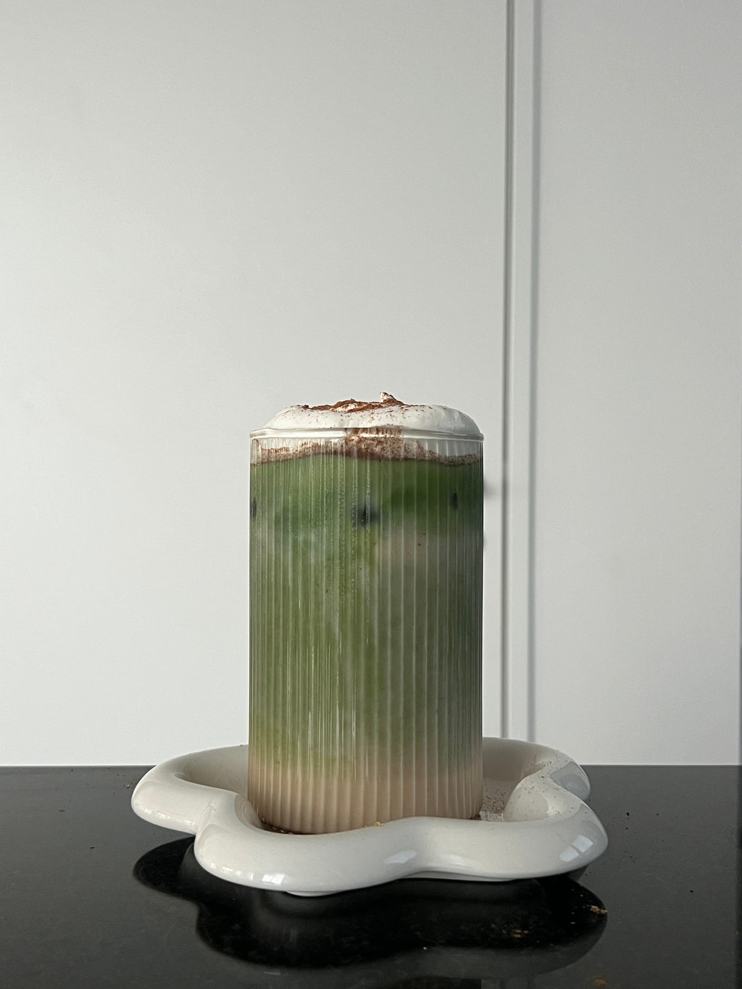 Iced Pumpkin Matcha Latte