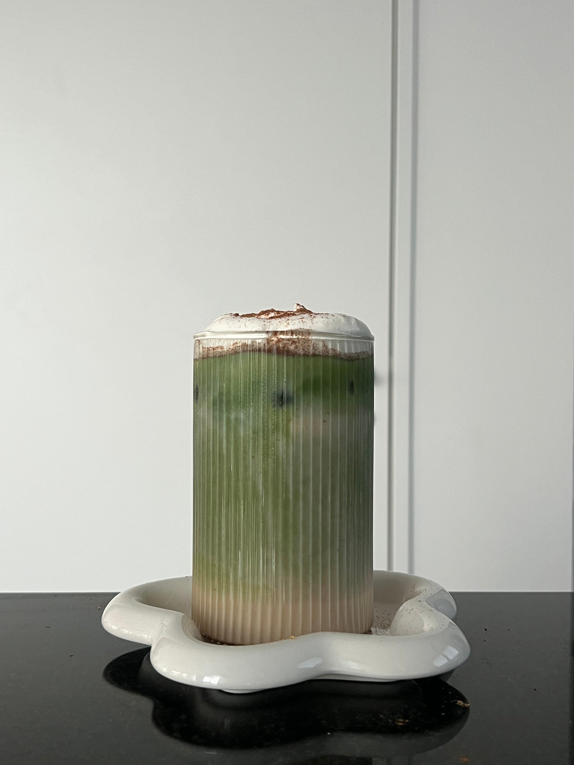 Iced Pumpkin Matcha Latte