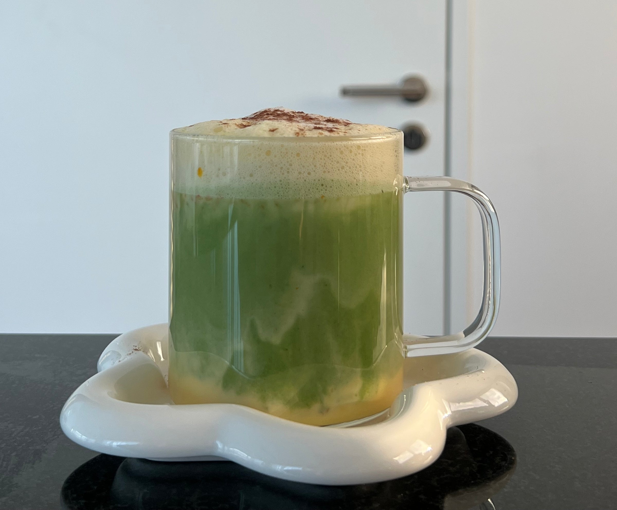 Pumpkin Matcha Latte