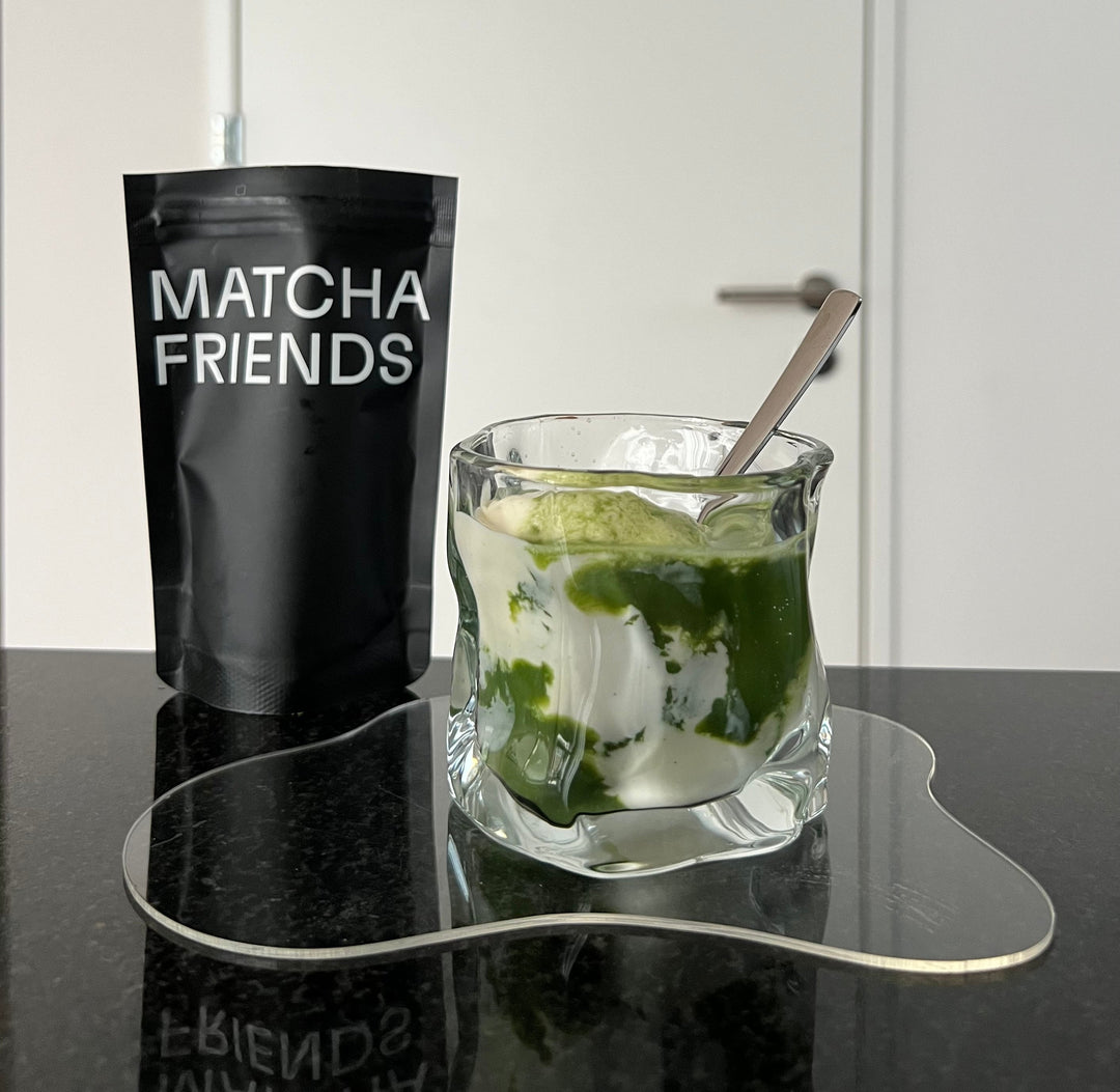 Vanille Matcha Eiscreme