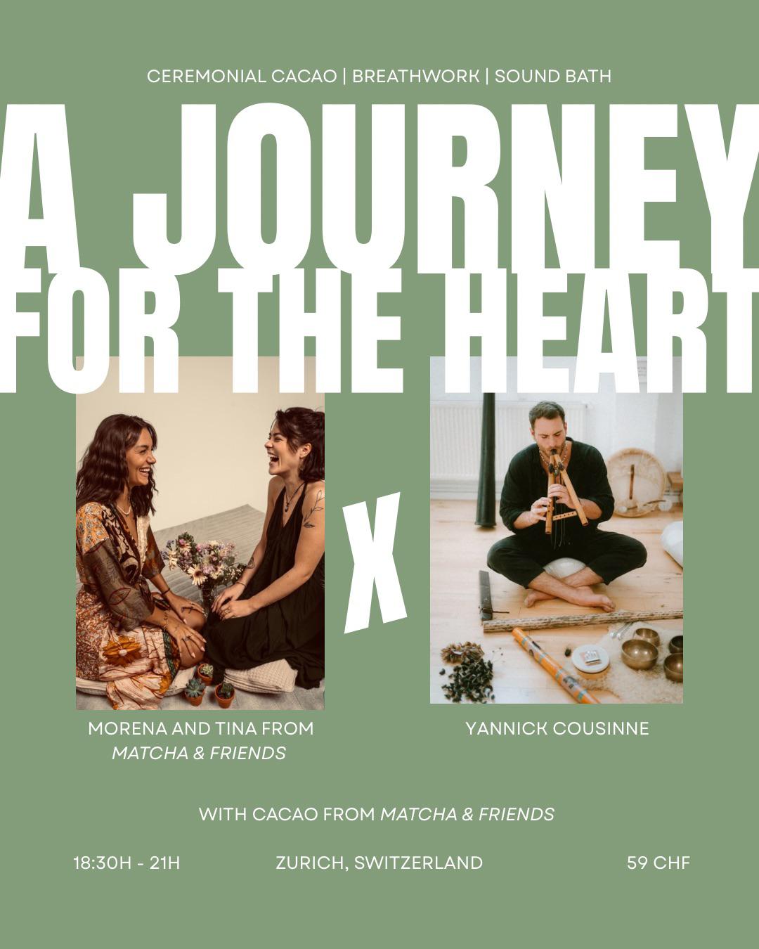 03. Juli 2025 CEREMONIAL CACAO | BREATHWORK | SOUND BATH A JOURNEY FOR THE HEART