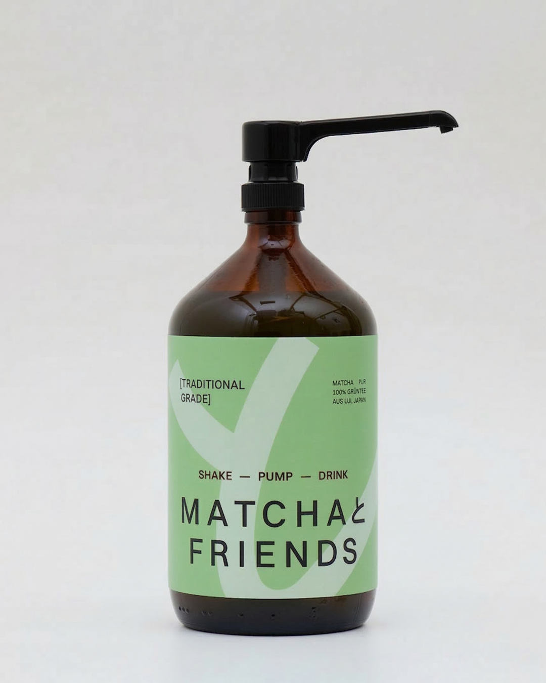 Matcha PUMP 500 ml (mit PUMP Aufsatz)
