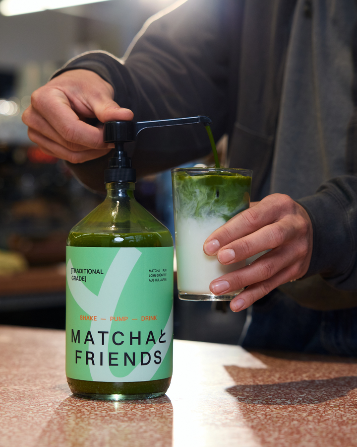 Matcha PUMP 500 ml (mit PUMP Aufsatz)